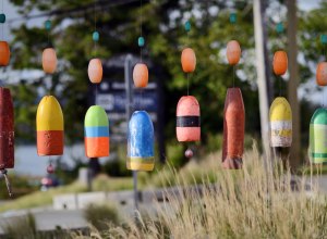 Sea Chimes, Tofino Float'em Garden by pete Clarkson 